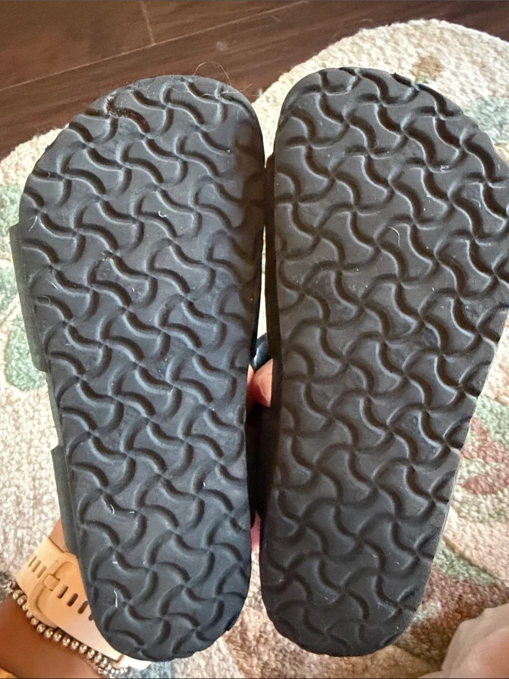 Birkenstock Kids Black Two-Buckle Back-Strap Sandals